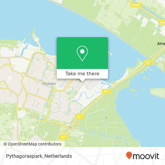 Pythagoraspark map