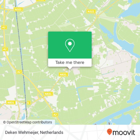 Deken Wehmeijer map