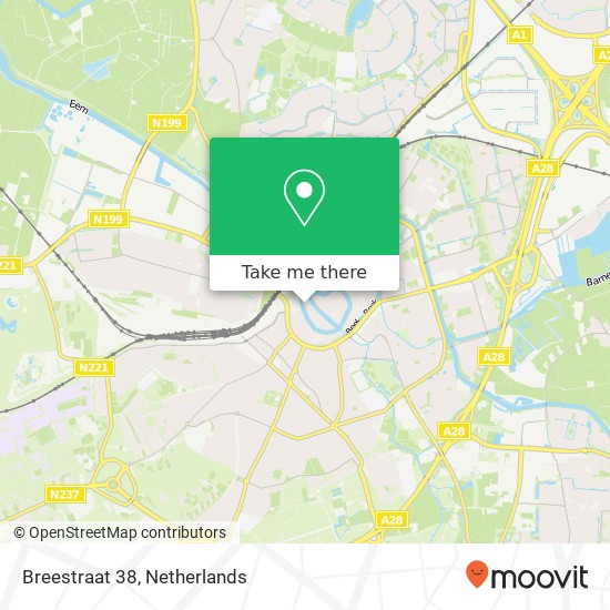 Breestraat 38 map