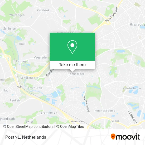 Postnl map