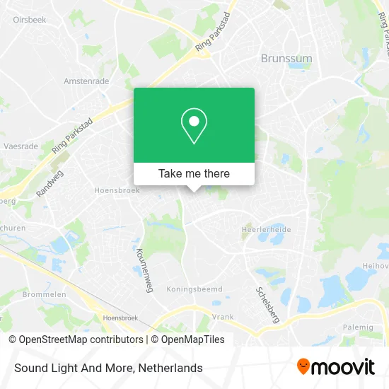 Sound Light And More map