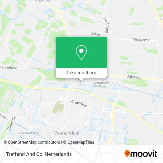 Treffend And Co map