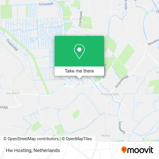 Hw Hosting map