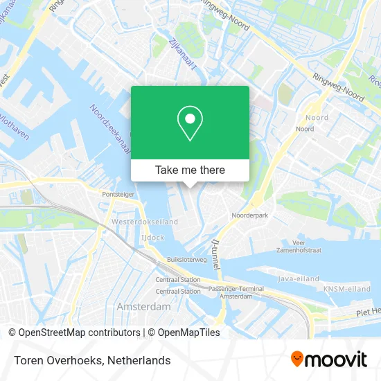 Toren Overhoeks map