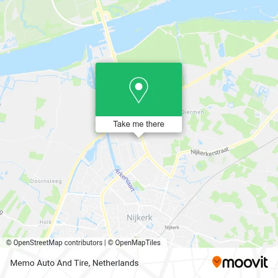 Memo Auto And Tire map