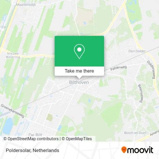 Poldersolar map