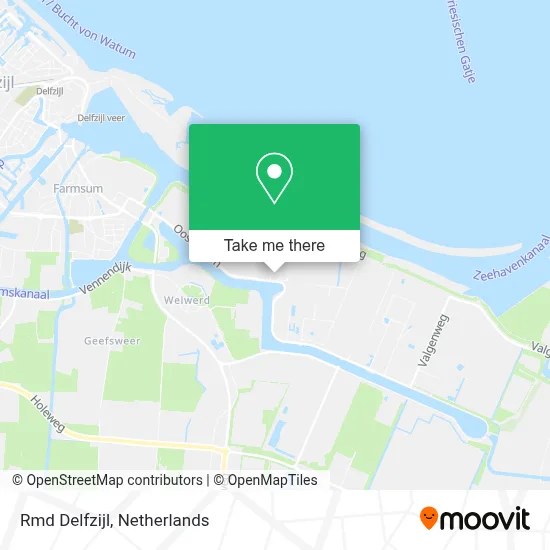Rmd Delfzijl Karte