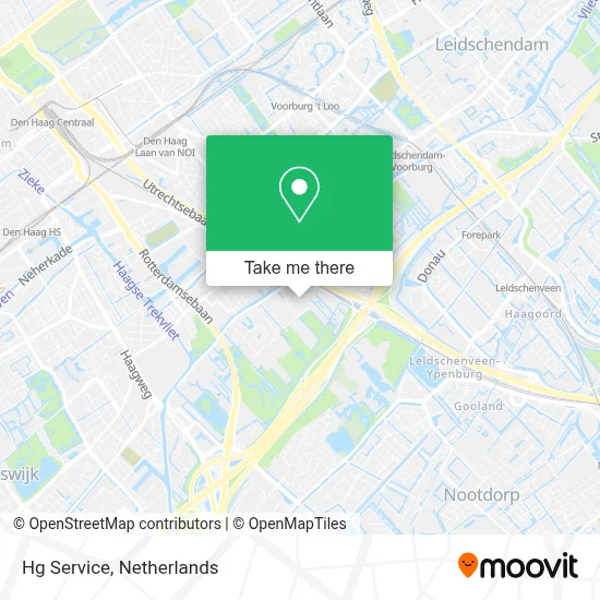 Hg Service map