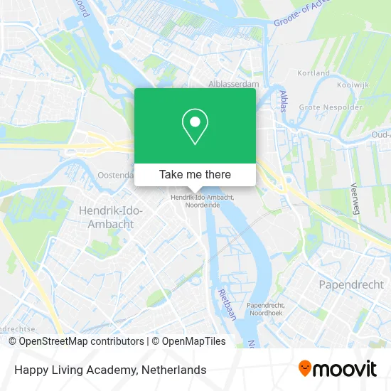 Happy Living Academy map