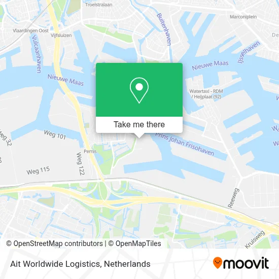 Ait Worldwide Logistics map