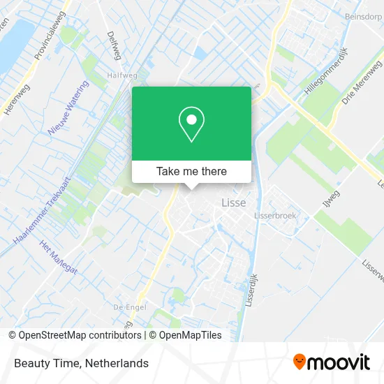 Beauty Time map