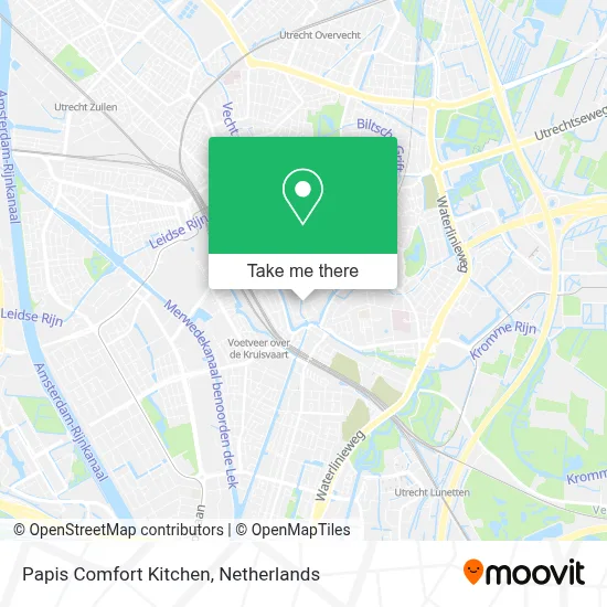 Papis Comfort Kitchen map