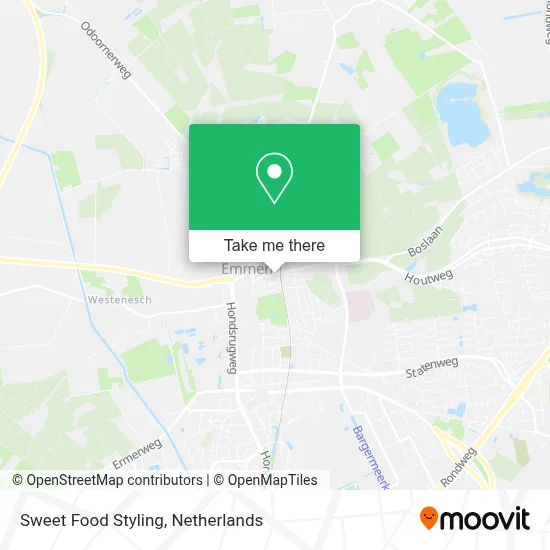 Sweet Food Styling map