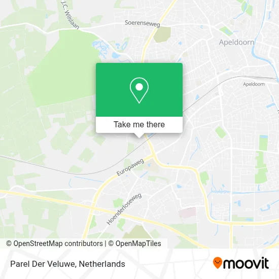 Parel Der Veluwe map
