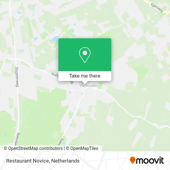 Restaurant Novice map