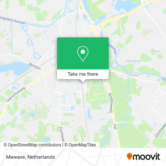 Mewave map
