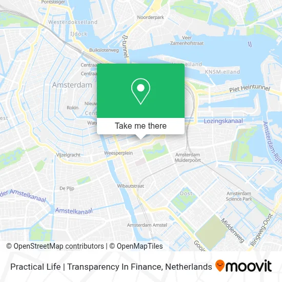 Practical Life | Transparency In Finance Karte
