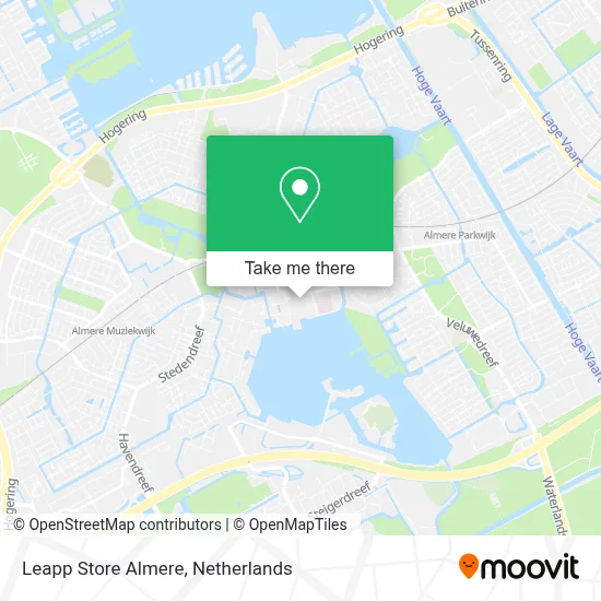 Leapp Store Almere map