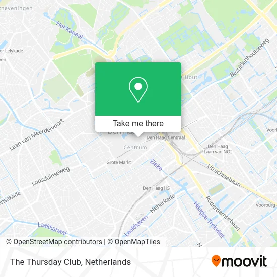 The Thursday Club map