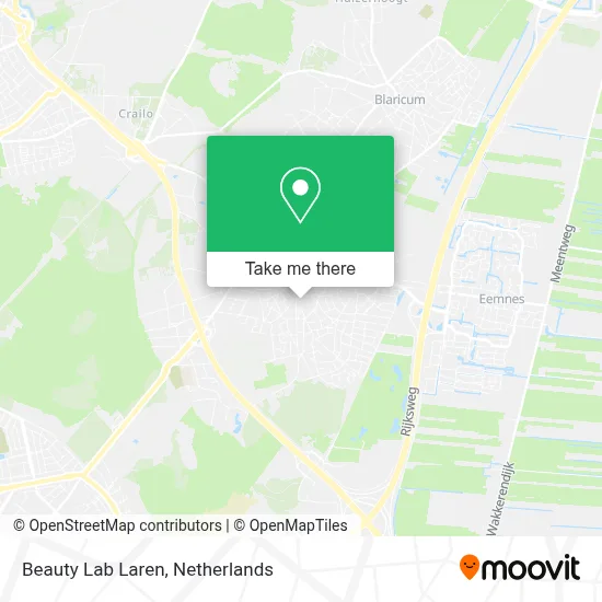 Beauty Lab Laren map