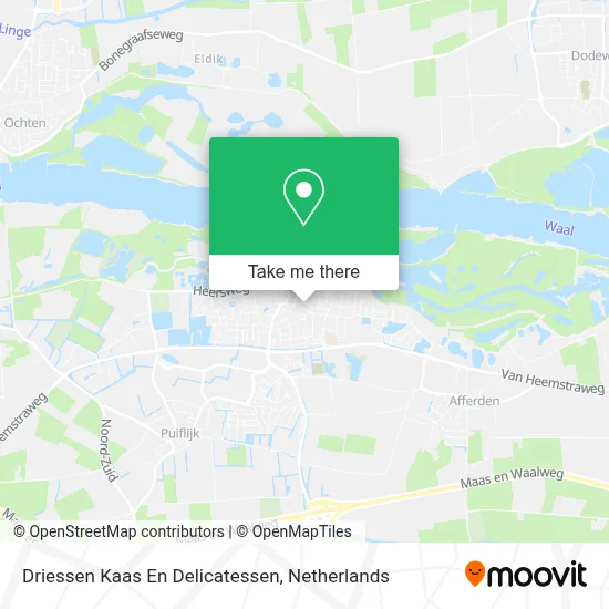 Driessen Kaas En Delicatessen map