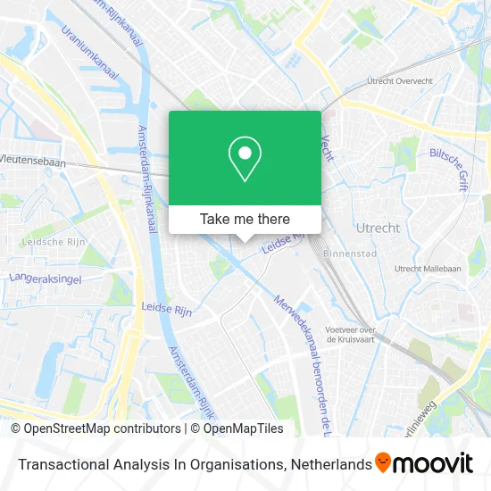 Transactional Analysis In Organisations map