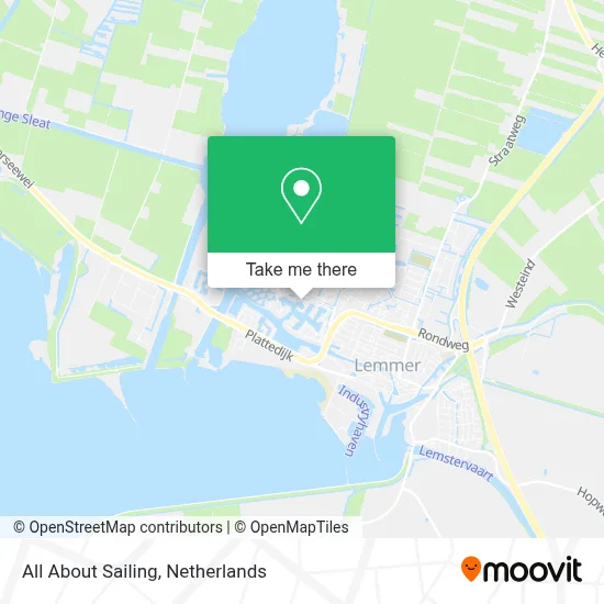 All About Sailing map