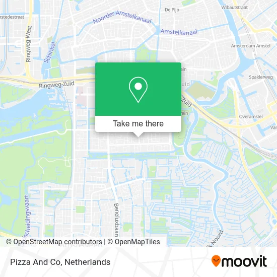 Pizza And Co map