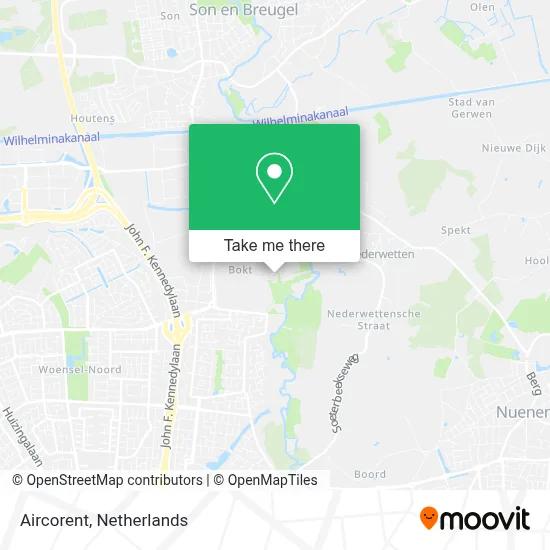 Aircorent map