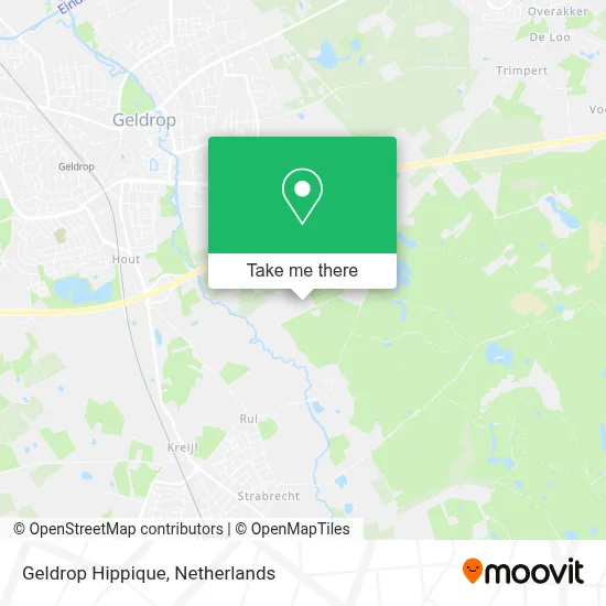 Geldrop Hippique map