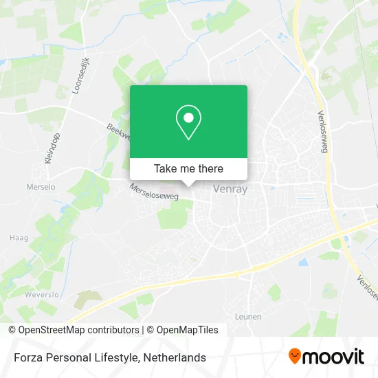 Forza Personal Lifestyle map