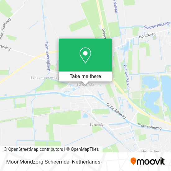 Mooi Mondzorg Scheemda Karte
