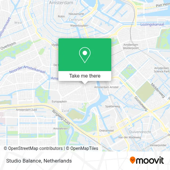 Studio Balance map