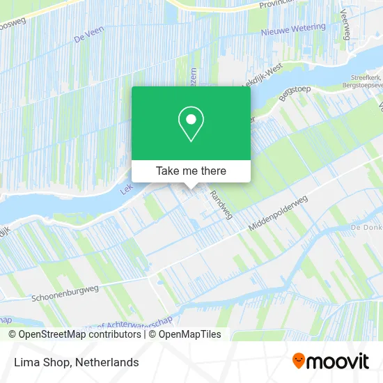 Lima Shop map