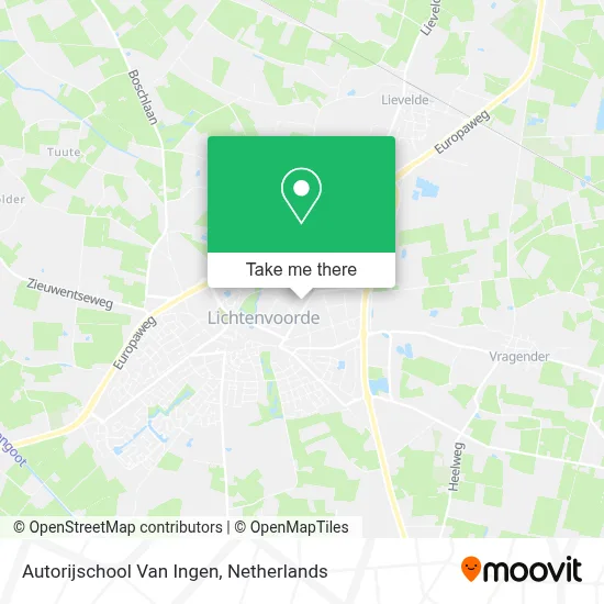 Autorijschool Van Ingen map