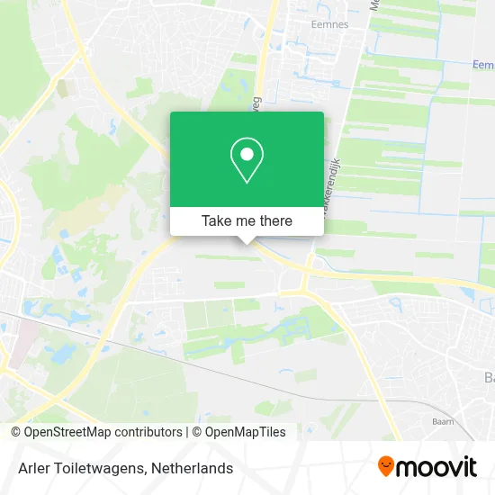 Arler Toiletwagens map