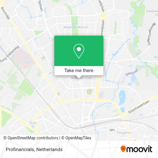 Profinancials map