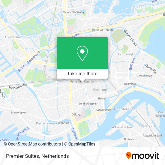 Premier Suites map