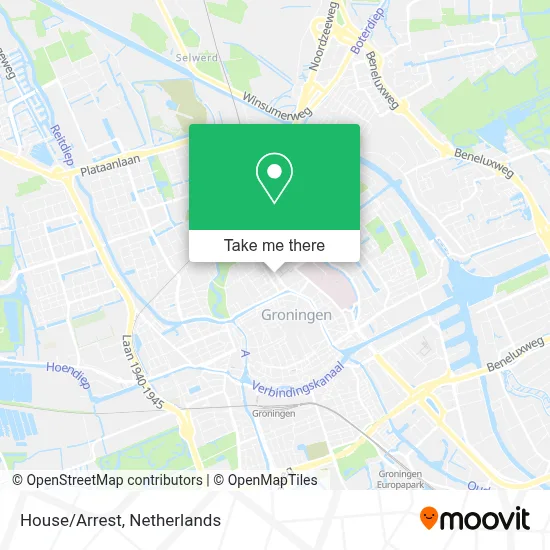 House/Arrest map