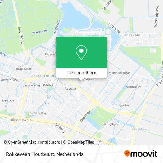 Rokkeveen Houtbuurt Karte