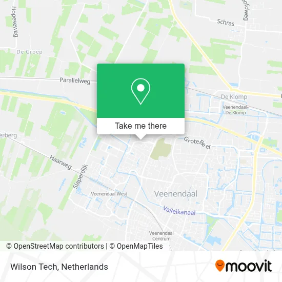 Wilson Tech map