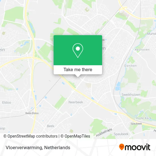 Vloerverwarming map