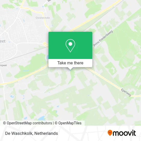 De Waschkolk map