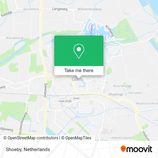 Shoeby map