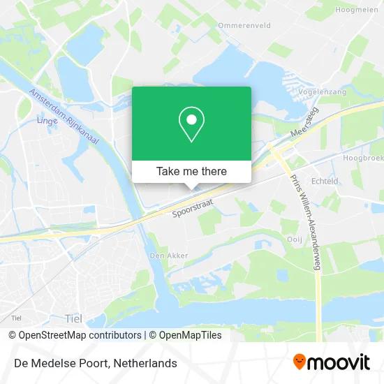 De Medelse Poort Karte