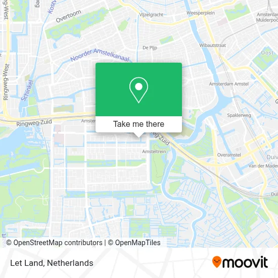 Let Land map