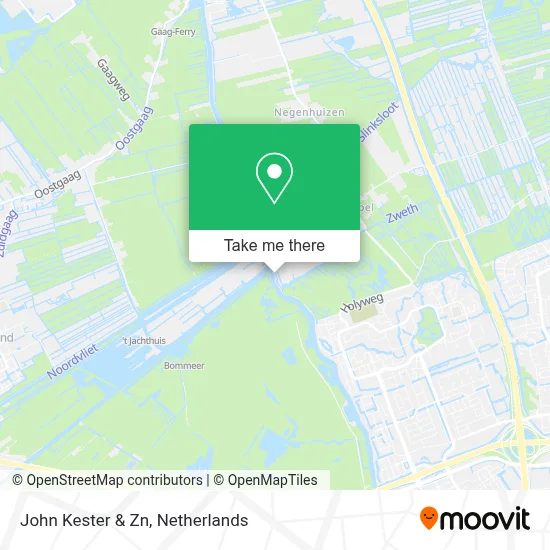 John Kester & Zn map