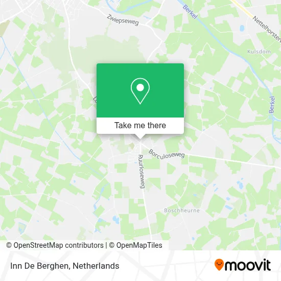 Inn De Berghen map