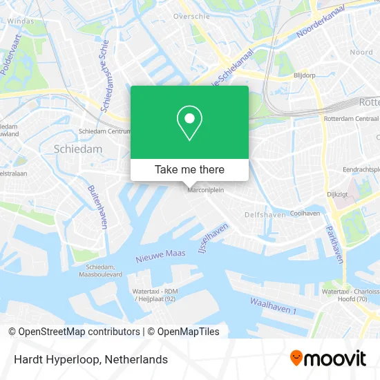 Hardt Hyperloop Karte