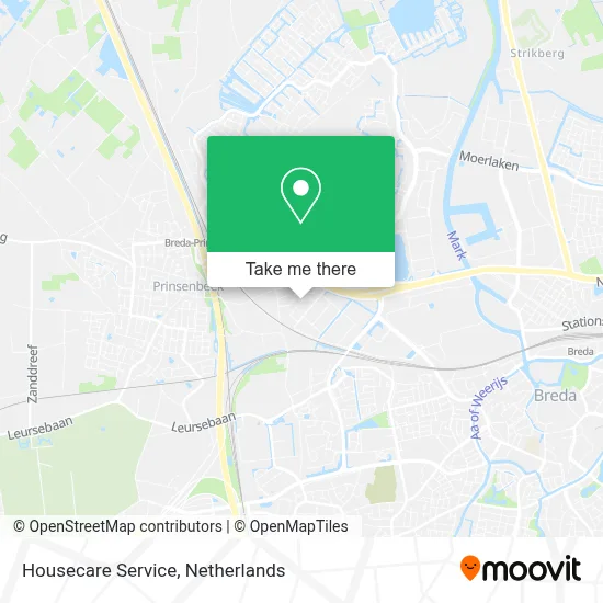 Housecare Service map